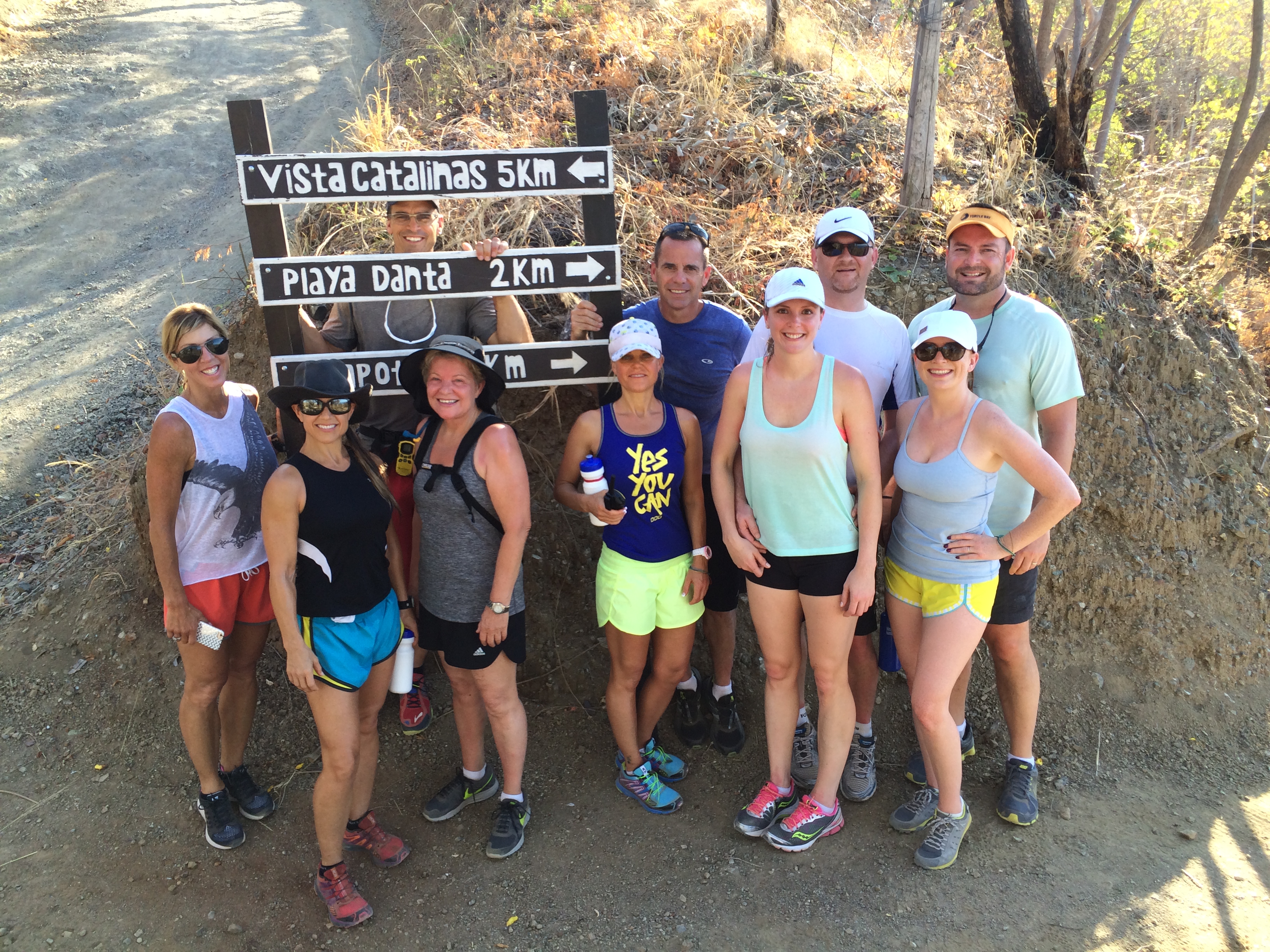 group hike